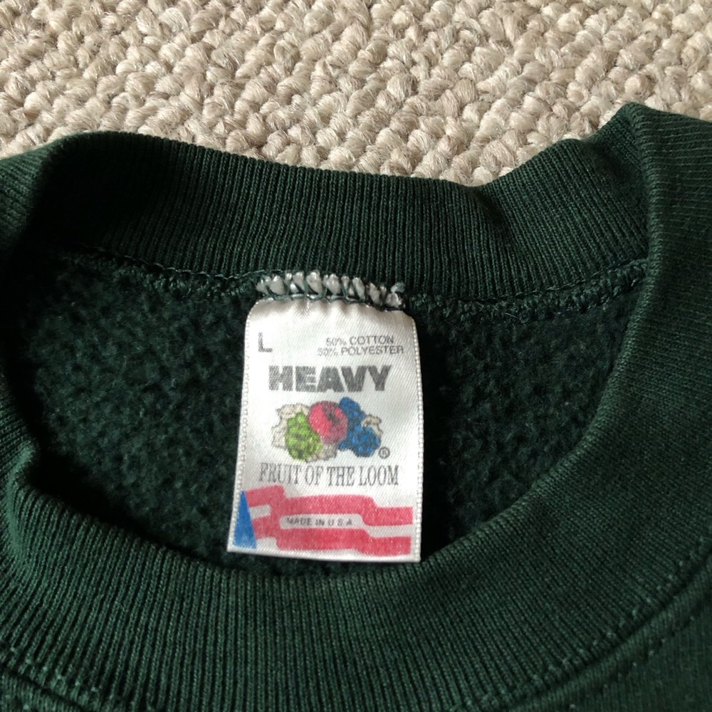 Vintage 90s Nantucket Island Crest Crewneck Sweatshirt - Picture 5 of 6